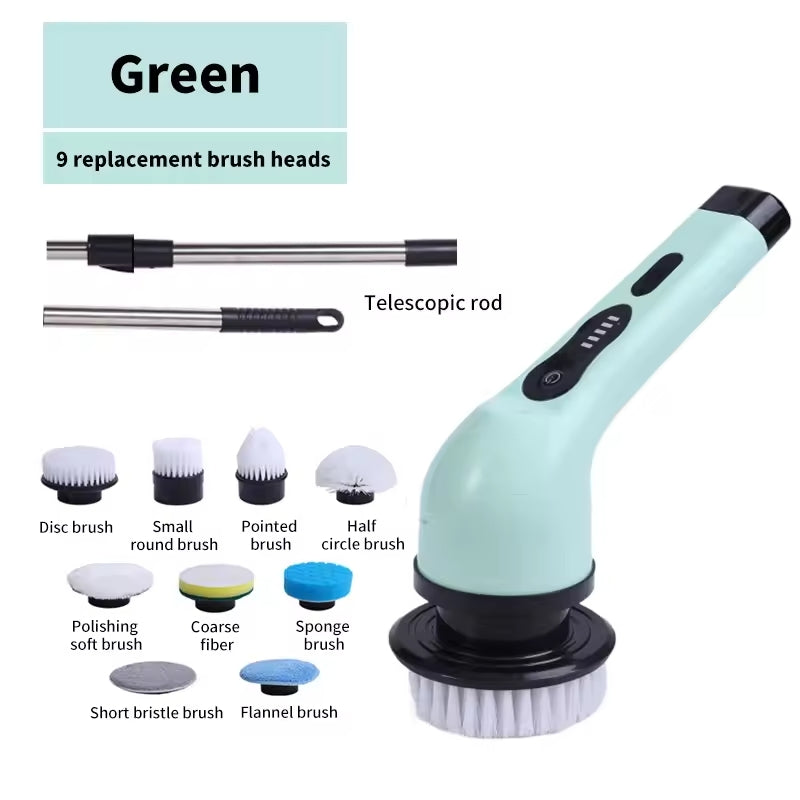 CleanStoreHub™ Electric Cleaning Brush